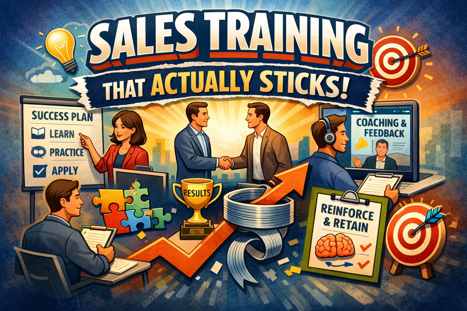 Sales Training That Actually Sticks